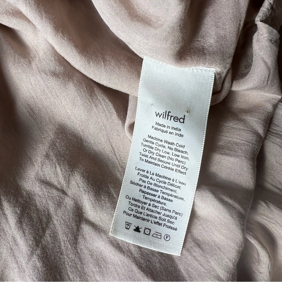 Aritzia Wilfred Allier Dress Embroidered Blush
Beige Size XXS - Picture 10 of 11